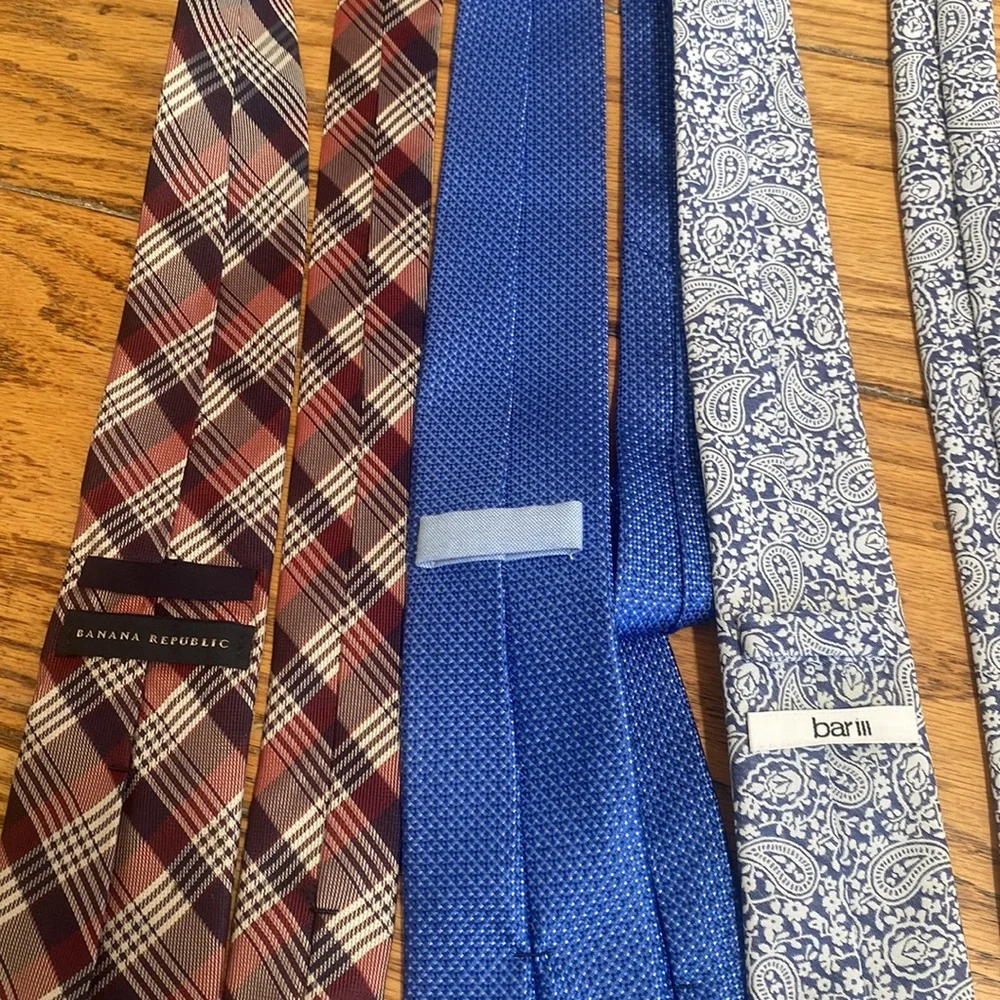 3 new ties bar 3, banana republic, Nordstrom